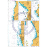 British Admiralty Nautical Chart  1579: Ports in Syria